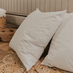 Lot de 2 oreillers Natura 60x60 cm Duvet & Plumess>Olympe Literie Sale