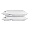 Homescapes Lot de 2 oreillers naturels en plumes et duvet de canard, 50 x 75 cm -* Oreiller Moelleux