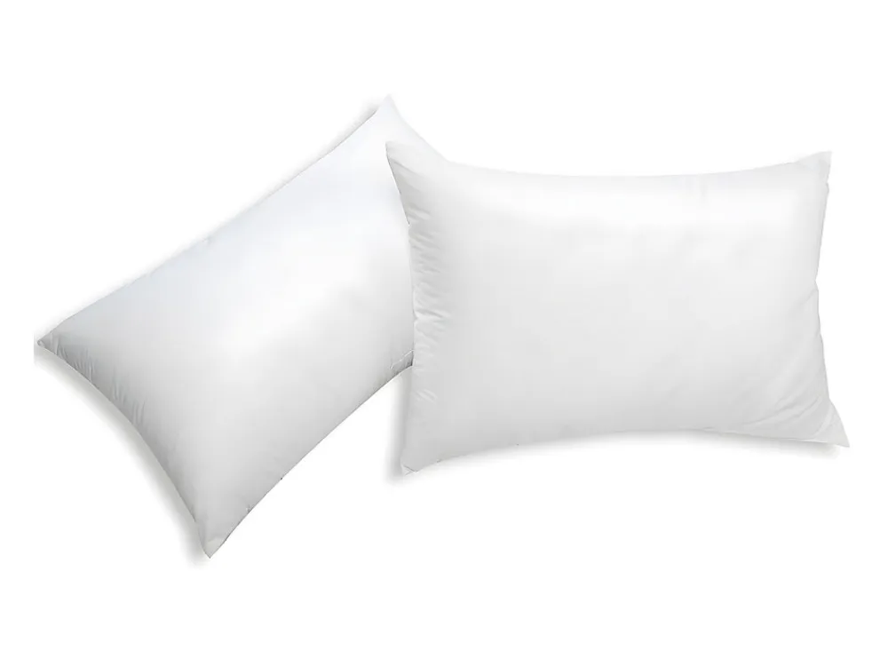 Lot de 2 oreillers recyclés 45 x 70 cm de DREAMEA - Enveloppe 100% microfibre - ROSA>Vente-unique Hot