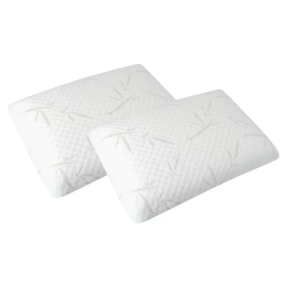 Olympe Literie Lot de 2 oreillers Sérénité 40x60 cm Mémoire de forme* Oreiller Mémoire De Forme