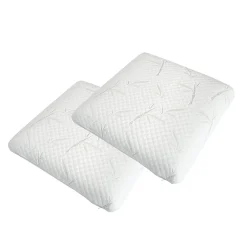 Lot de 2 oreillers Sérénité 60x60 cm Mémoire de forme>Olympe Literie Sale
