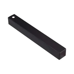 Lot de 4 pieds pour sommier en Métal sans roues couleur Noir - Hauteur 30 cm x 3 cm><noscript><img width=