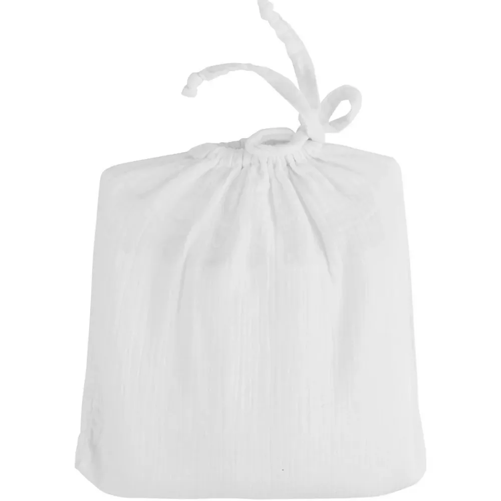 Sensei Maison Lot de 2 taies d'oreiller en gaze de coton Blanc 50x70 cm LOFT* Taie D'Oreiller