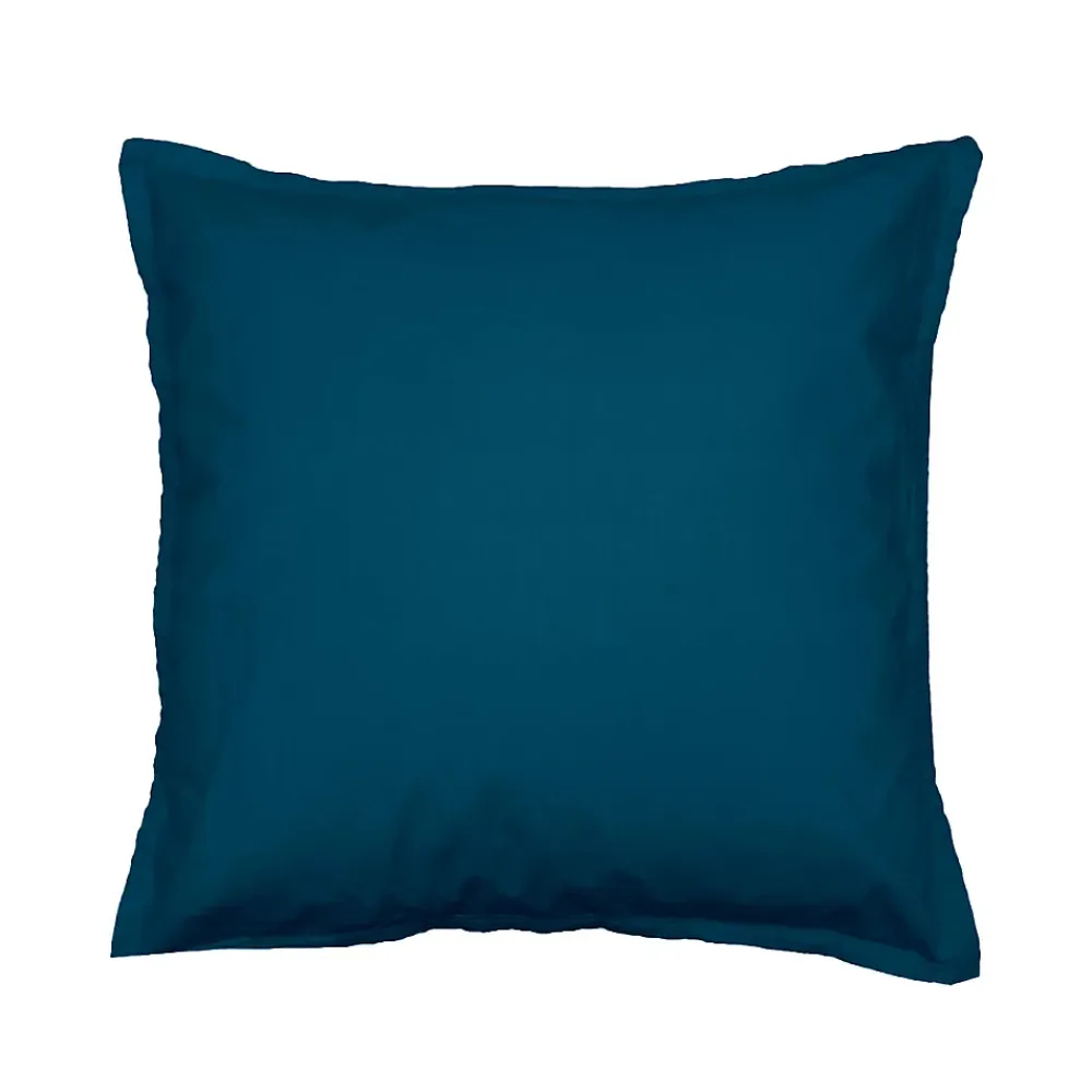 Sensei Maison Lot de 2 taies d'oreiller en flanelle de coton Indigo 65x65 cm KLAPPEN* Taie D'Oreiller