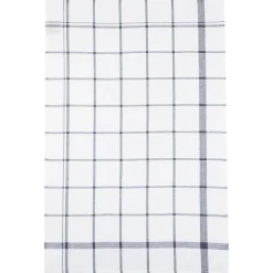Atmosphera Créateur D'Intérieur Lot de 2 torchons imprimés - coton - bleu - 45x70 cm - Atmosphera* Boutis, Couvre-Lit, Édredon