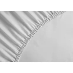 Lovely Home Drap Housse 100% coton 140x190x30 cm blanc* Drap Housse|Drap Housse