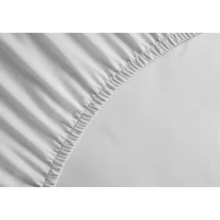 Lovely Home Drap Housse 100% coton 180x200x30 cm blanc* Drap Plat