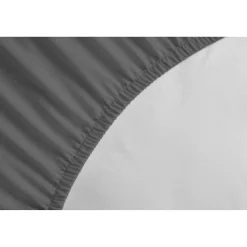 Lovely Home Drap Housse 100% coton 90x190x25 cm gris foncé* Drap Housse|Drap Housse