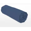 Drap housse - 160 x 200 + 30 cm - 100% coton - Bleu>Lovely Home Clearance