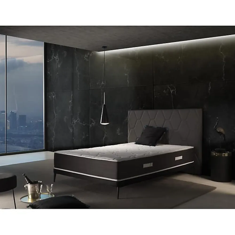 Matelas - - New York - Mousse viscoélastique - 120x190cm - Hauteur 29cm>Eccox