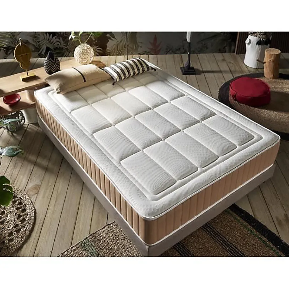 Eccox Matelas - - Visco Serenity - 140x190 cm - Épaisseur 22 cm - Mousse à mémoire de forme* Matelas