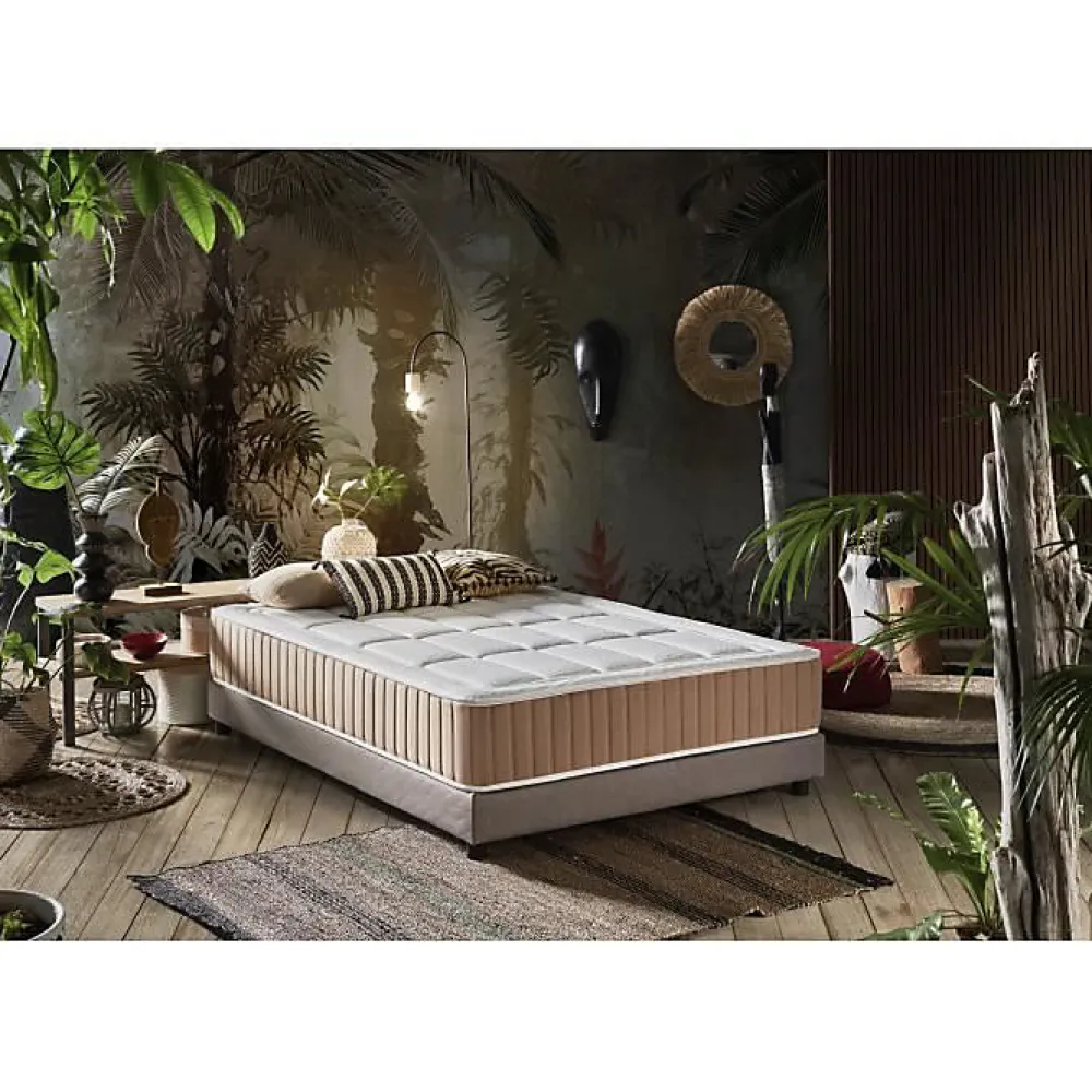 Eccox Matelas - - Visco Serenity - 140x190 cm - Épaisseur 22 cm - Mousse à mémoire de forme* Matelas