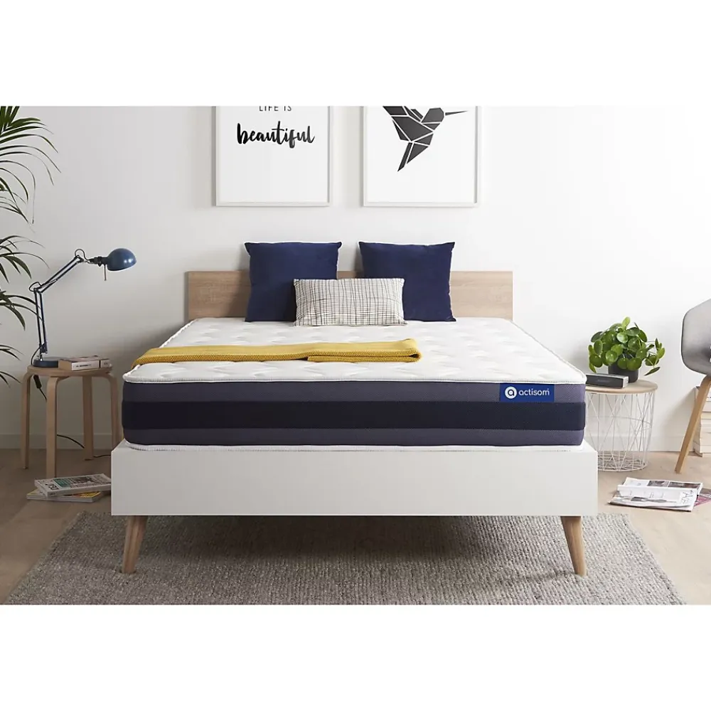 Actisom Matelas Latex et mémoire de forme - Confort : Equilibré* Matelas