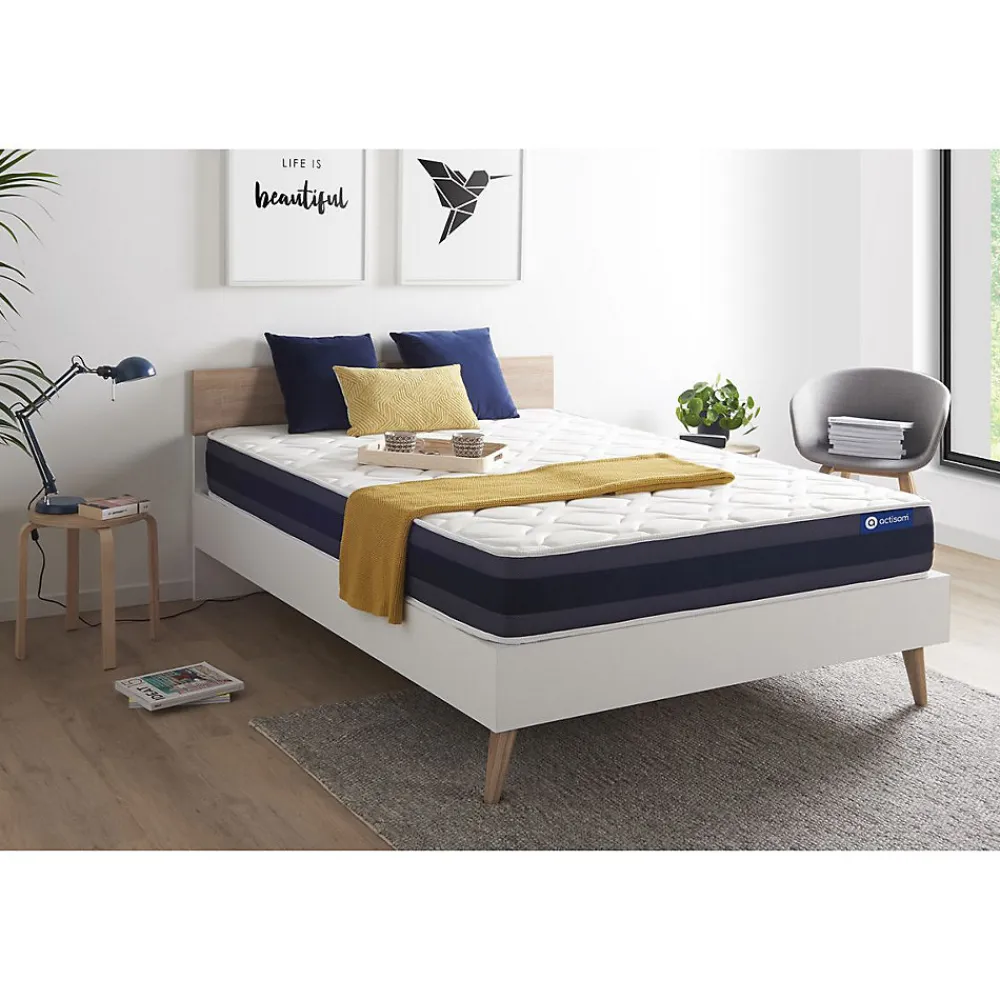 Actisom Matelas Latex et mémoire de forme - Confort : Equilibré* Matelas