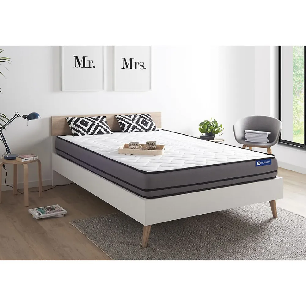Matelas Latex et mémoire de forme - Confort : Très ferme>Actisom