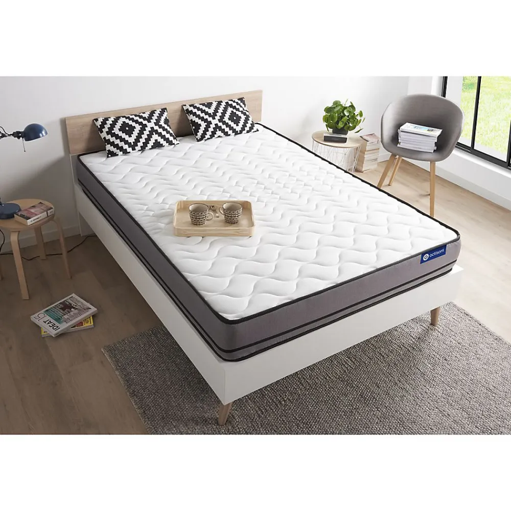 Matelas Latex et mémoire de forme - Confort : Très ferme>Actisom