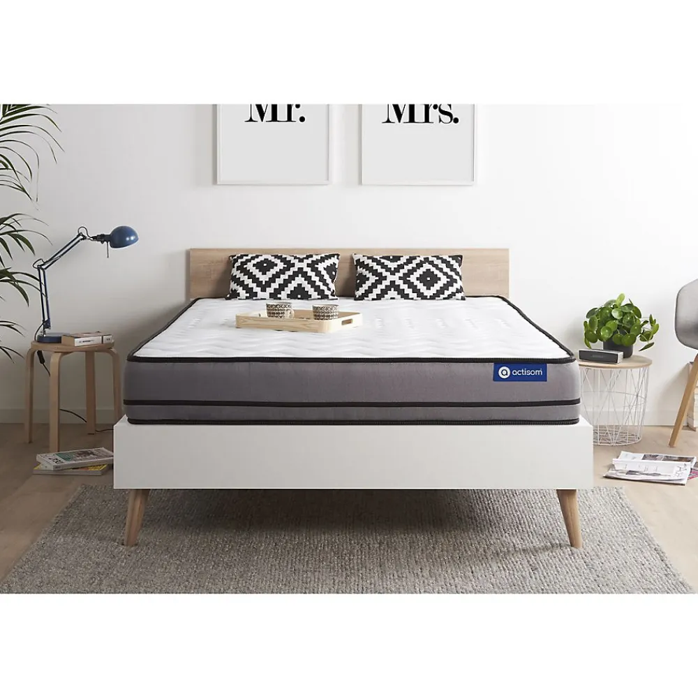 Matelas Latex et mémoire de forme - Confort : Très ferme>Actisom