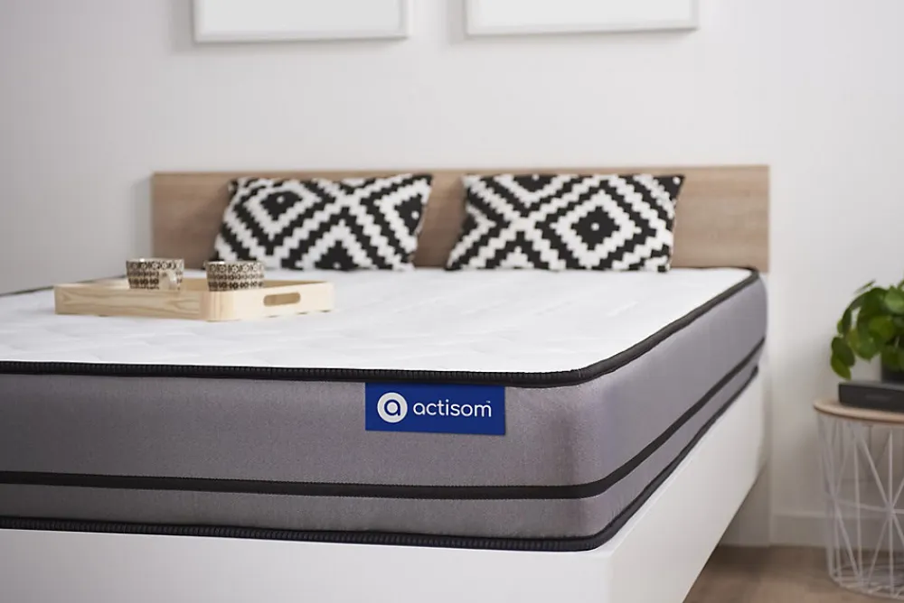 Matelas Latex et mémoire de forme - Confort : Très ferme>Actisom
