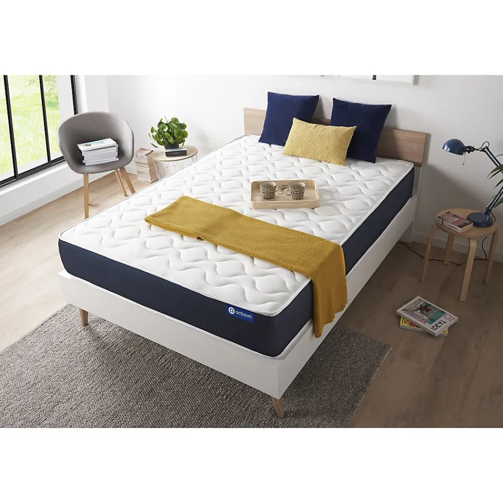 Matelas Latex et mémoire de forme - Confort : Très ferme>Actisom Outlet