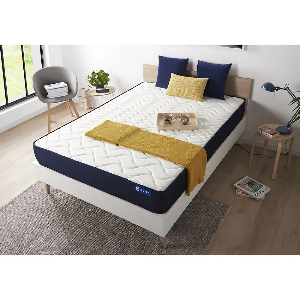 Actisom Matelas Latex et mémoire de forme - Confort : Equilibré* Matelas