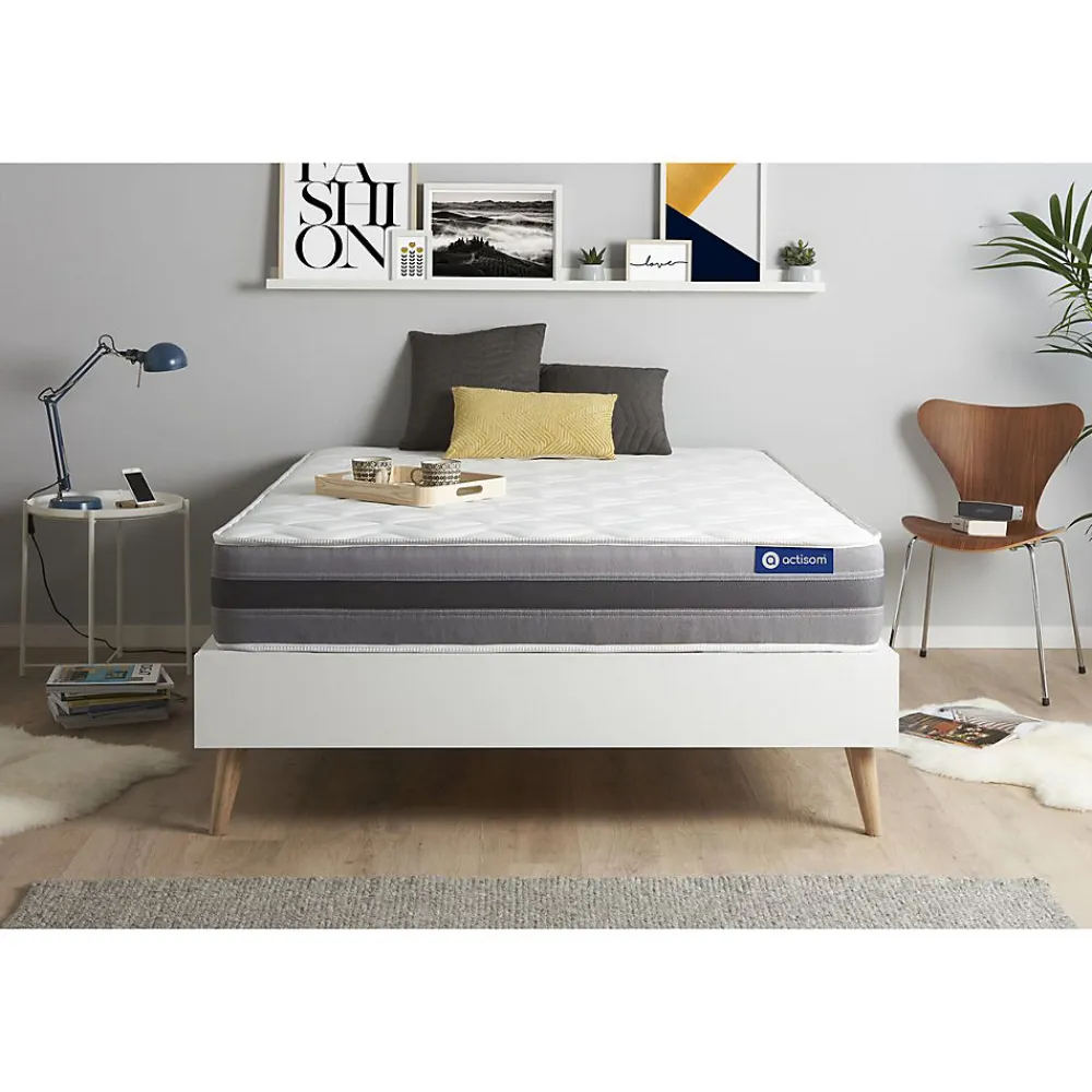 Matelas Mémoire de forme - Confort : Mi-ferme>Actisom New