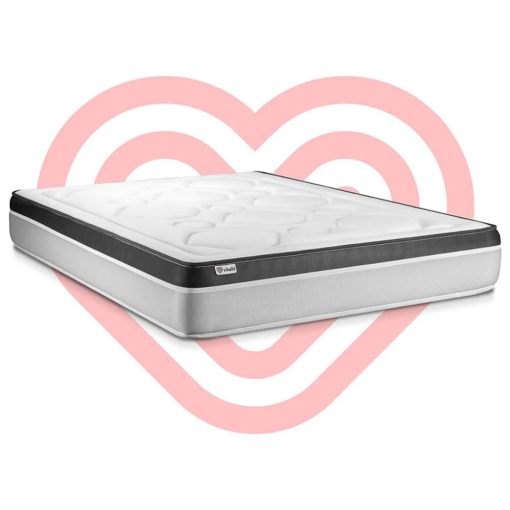 Matelas Mousse polyuréthane à mémoire de forme - Confort : Ferme>Vitalit Discount