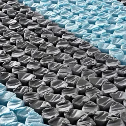Teeno Matelas à ressorts 140 x 200 cm, 20 cm d'épaisseur, 7 zones ergonomiques* Matelas