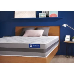 Matelas Ressorts ensachés et mémoire de forme - Confort : Mi-ferme>Actisom Outlet