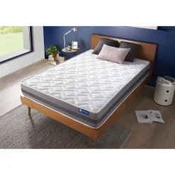 Matelas Ressorts ensachés et mémoire de forme - Confort : Mi-ferme><noscript><img width=