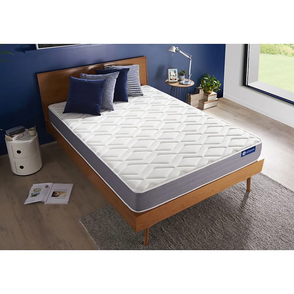 Matelas Ressorts ensachés et mémoire de forme - Confort : Mi-ferme>Actisom Best