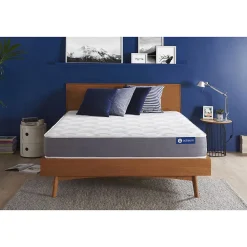 Matelas Ressorts ensachés et mémoire de forme - Confort : Mi-ferme><noscript><img width=