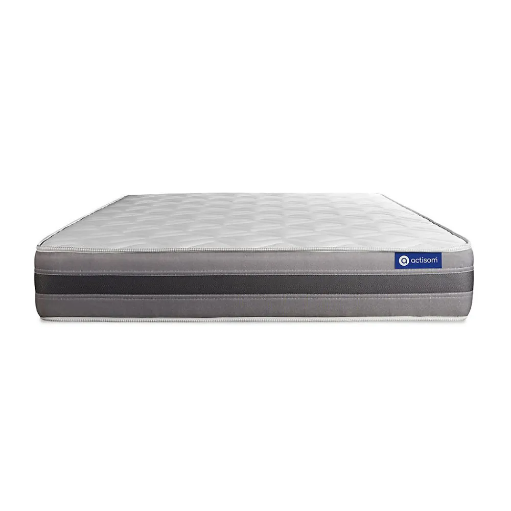 Actisom Matelas Ressorts ensachés et mémoire de forme - Confort : Mi-ferme* Matelas