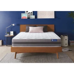 Actisom Matelas Ressorts ensachés et mémoire de forme - Confort : Mi-ferme* Matelas