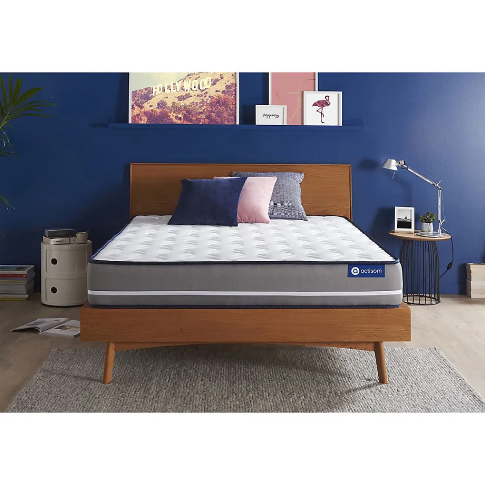 Matelas Ressorts ensachés - Confort : Ferme>Actisom Discount