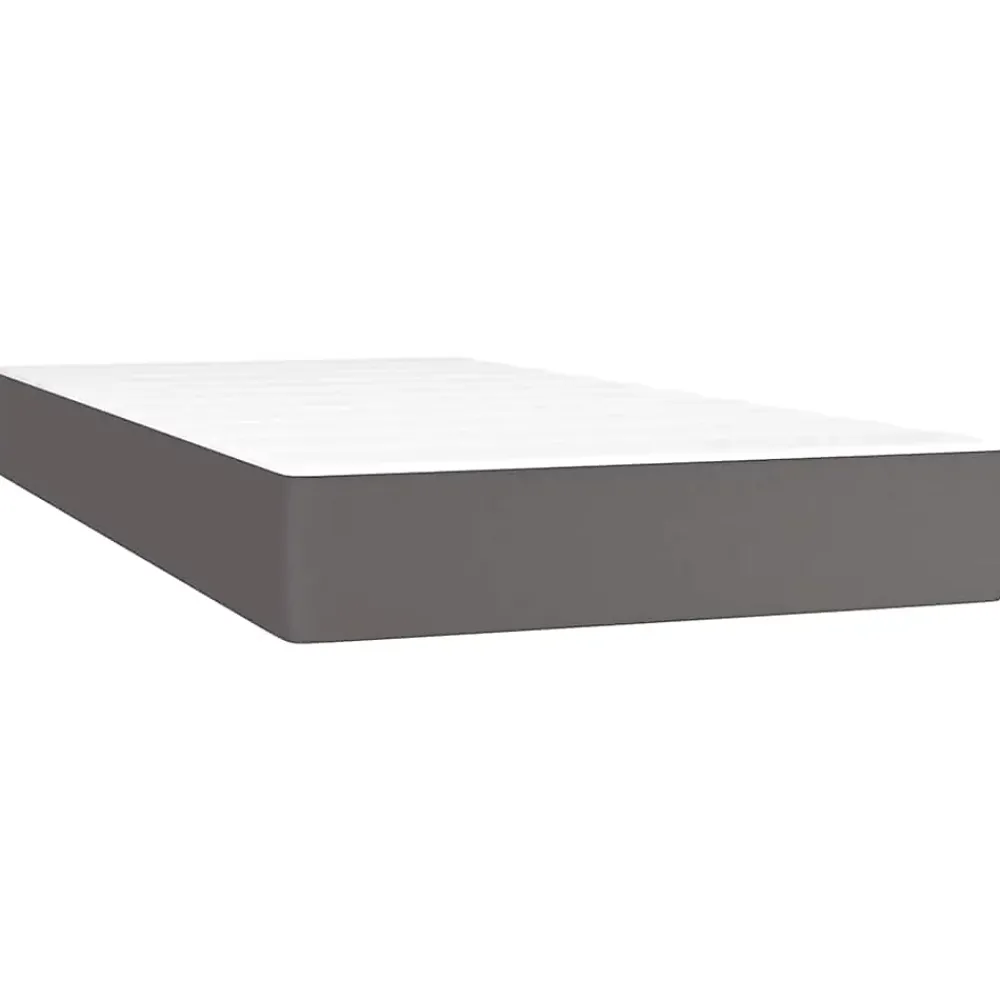 Vidaxl Matelas à ressorts ensachés pour enfants fermeté moyenne 80x160 cm similicuir* Matelas