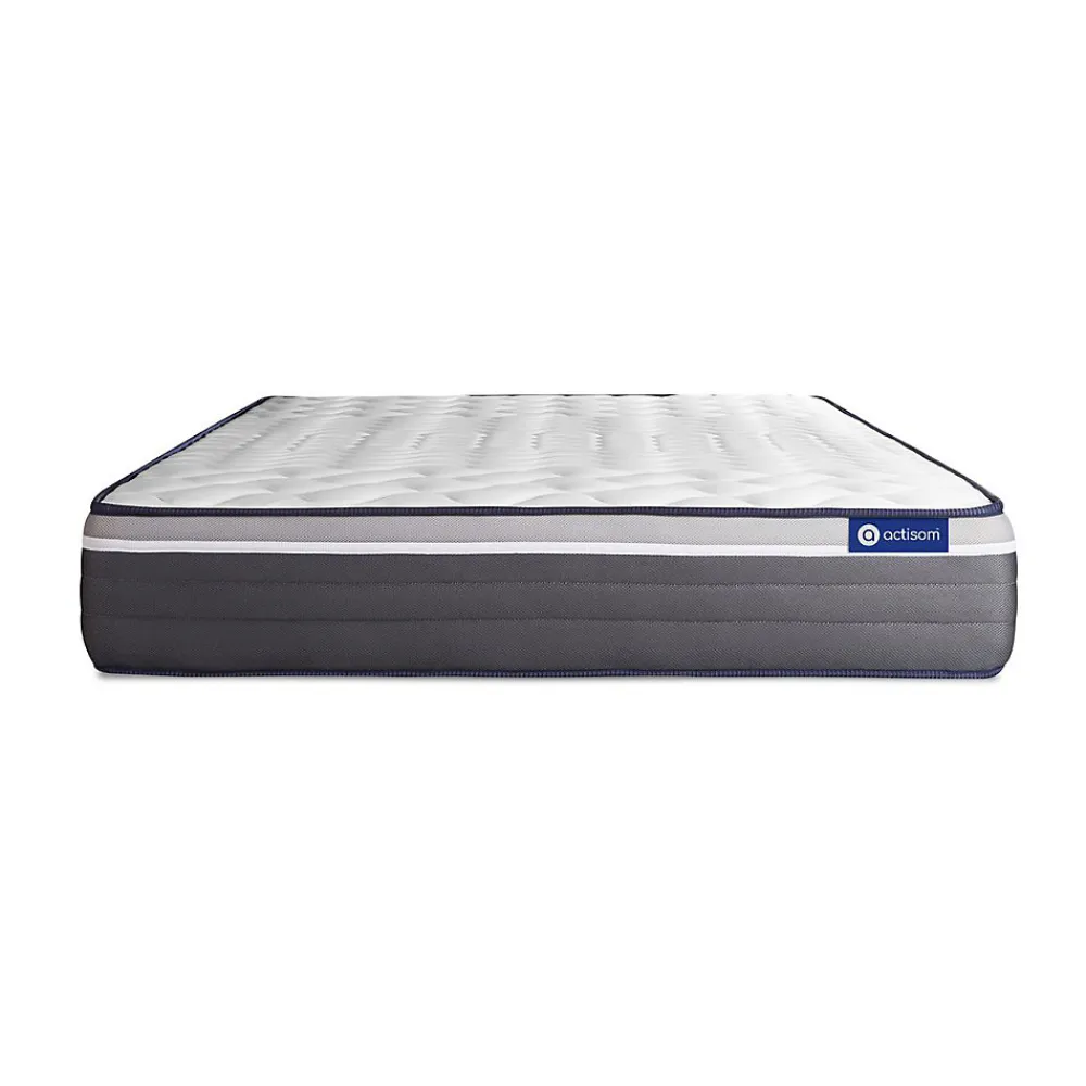 Matelas Ressorts ensachés et mémoire de forme - Confort : Très ferme>Actisom