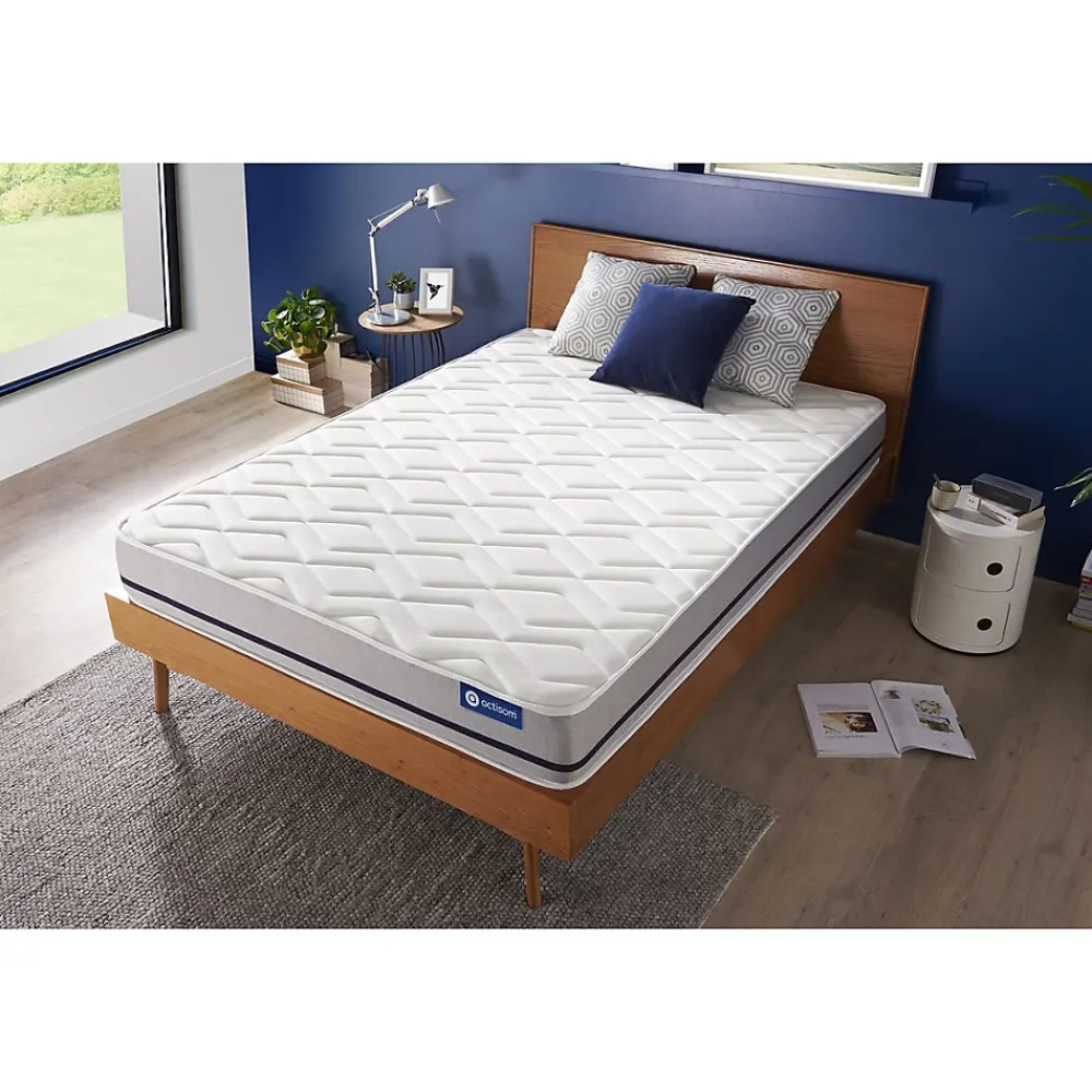 Actisom Matelas Ressorts ensachés - Confort : Mi-ferme* Matelas
