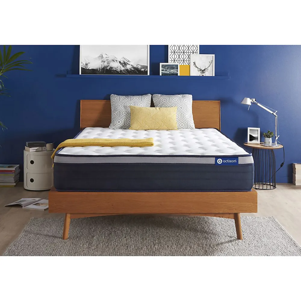 Matelas Ressorts ensachés et mémoire de forme - Confort : Ferme>Actisom