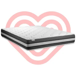 Matelas Ressorts ensachés et mémoire de forme - Confort : Ferme><noscript><img width=