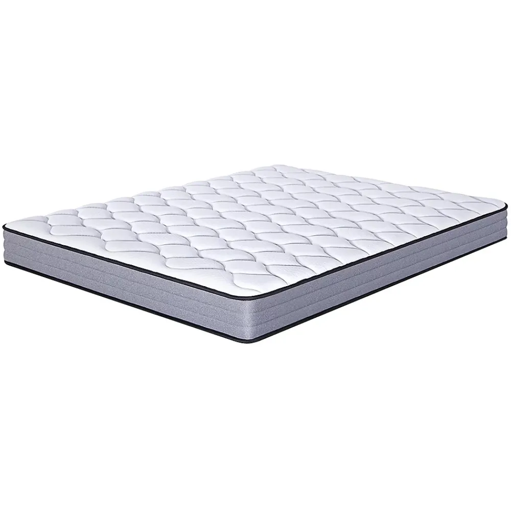 Blackcolors Matelas à ressorts ensachés ergonomique 7 zones,140x200cm,Hauteur 20cm,Dureté H3/Certifié Oeko-Tex* Matelas
