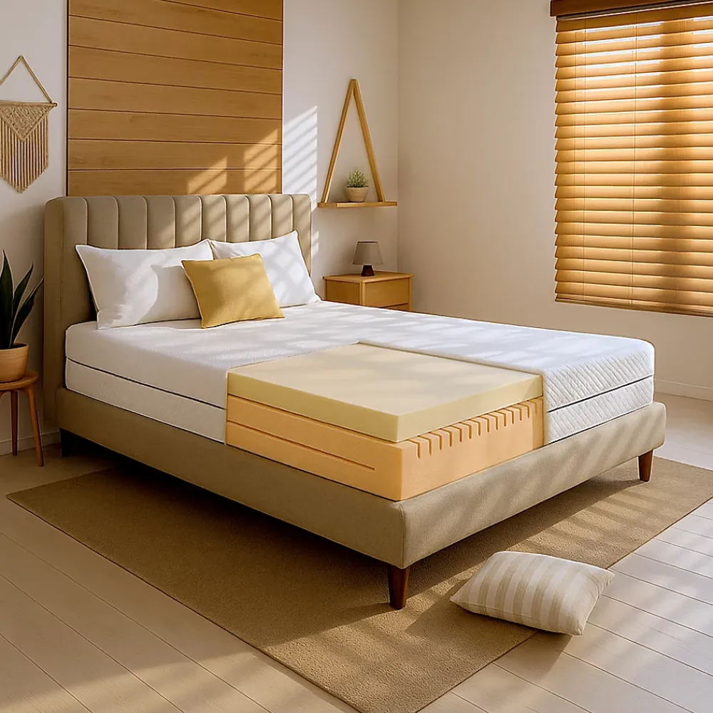 The White Stone Matelas 80 X 190 Hauteur 14 cm Orthopédique Hypoallergénique Fabriqué en Italie* Matelas