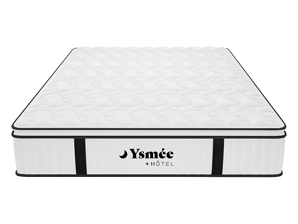 Vente-unique Matelas 180 x 200 cm anti-feu ressorts ensachés et surmatelas intégré ép.28cm - DELICE de YSMÉE HÔTEL* Matelas