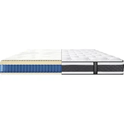 Matelas 180 x 200 cm avec ressorts ensachés - DOUX RÊVES><noscript><img width=