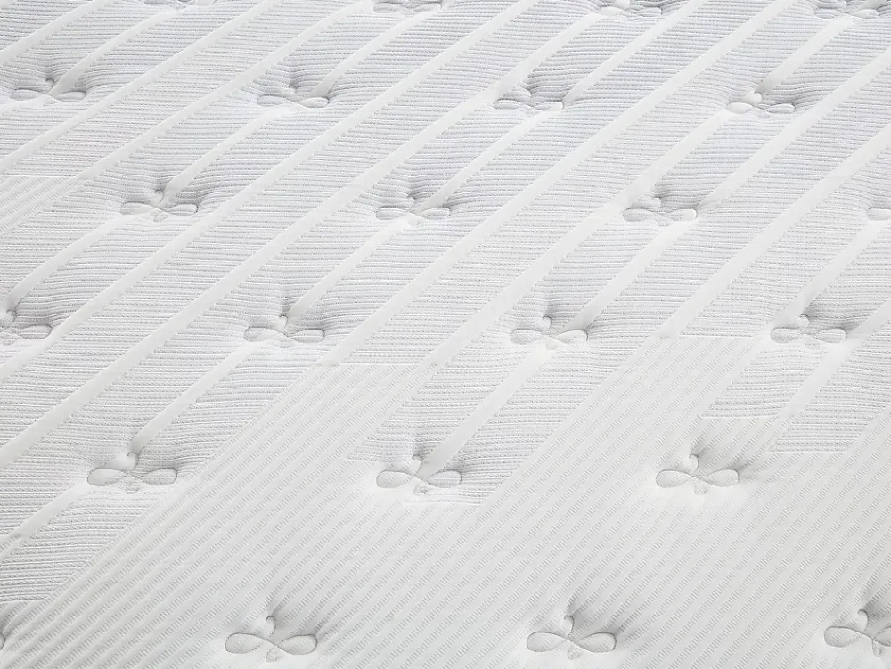 Vente-unique Matelas 180 x 200 cm hybride ressorts ensachés 7 zones et mémoire de forme ép.25cm - MALAO de PALACIO* Matelas