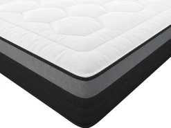 Matelas 160 x 200 cm hybride ressorts ensachés 7 zones et mémoire de forme ép.25cm - AMARANTE de NATUREA><noscript><img width=