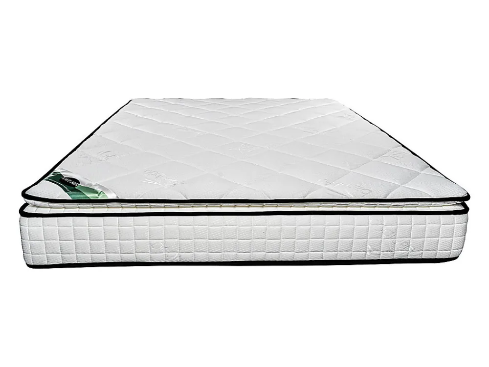 Matelas 180 x 200 cm mousse et coutil bambou ép.23cm - ADANA de NATUREA>Vente-unique