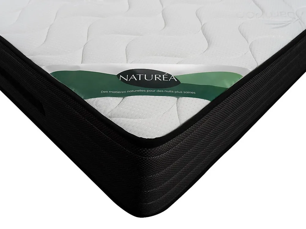 Matelas 160 x 200 cm mousse et coutil bambou ép.25cm - BERENDI de NATUREA>Vente-unique Hot