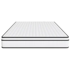 ProximaX Matelas 140 x 190 cm ressorts ensachés et surmatelas intégré ép.25cm* Matelas