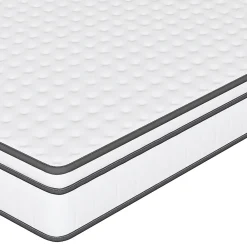 ProximaX Matelas 140 x 190 cm ressorts ensachés et surmatelas intégré ép.25cm* Matelas