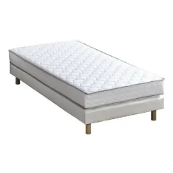 Matelas 90 x 200 - Epaisseur 16 cm - Mousse - Confort ferme - KIVA><noscript><img width=